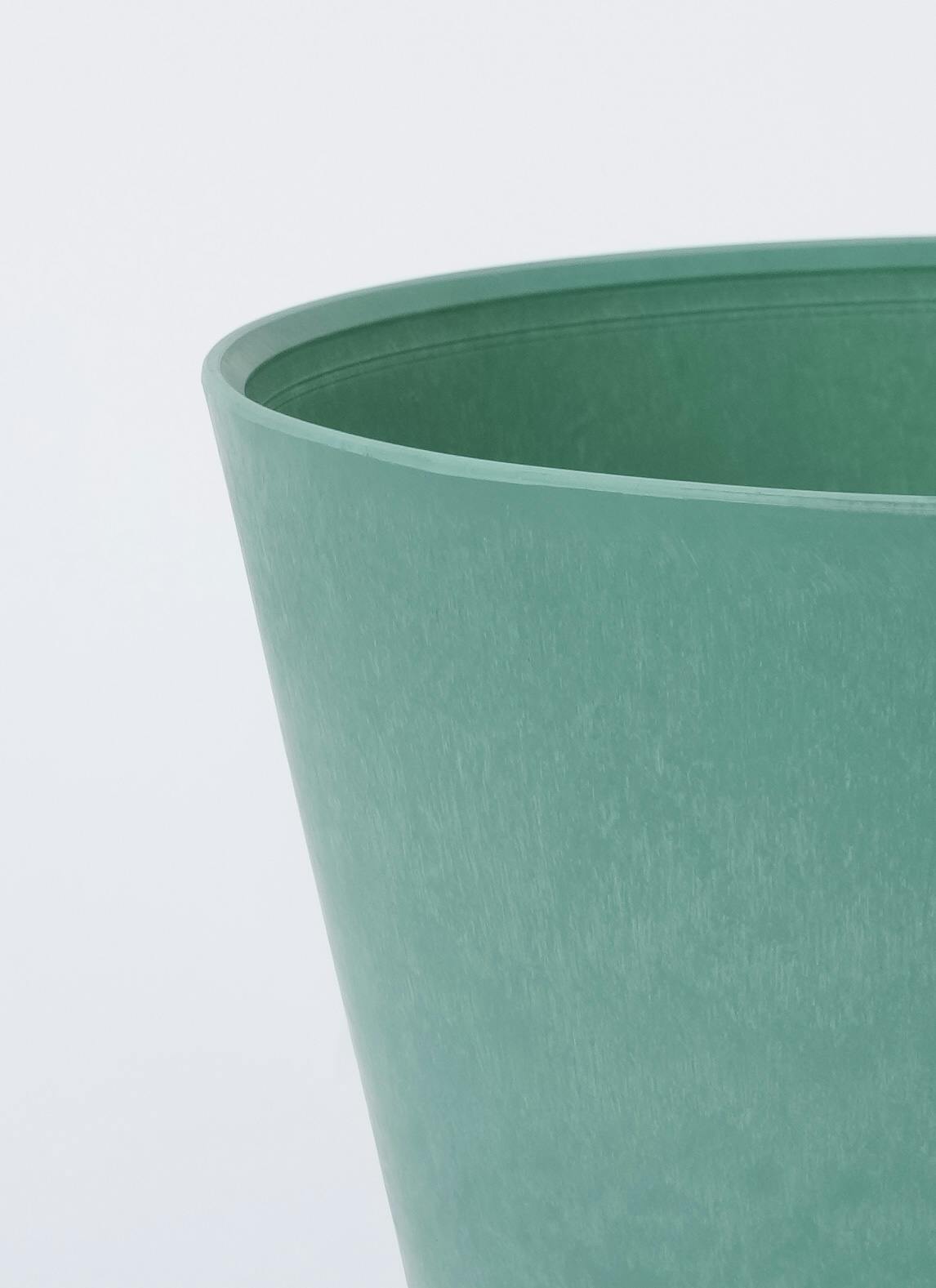 緑柚壺 H.【まんまるポット0.5L 】 耐熱ガラス 硝子工房クラフト・ユー