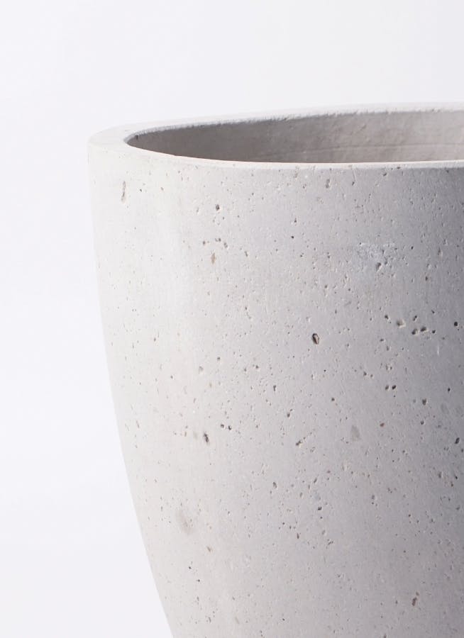 東京都大田区】コントン コーテスシリーズ Lサイズ 鉢カバー ライトグレー