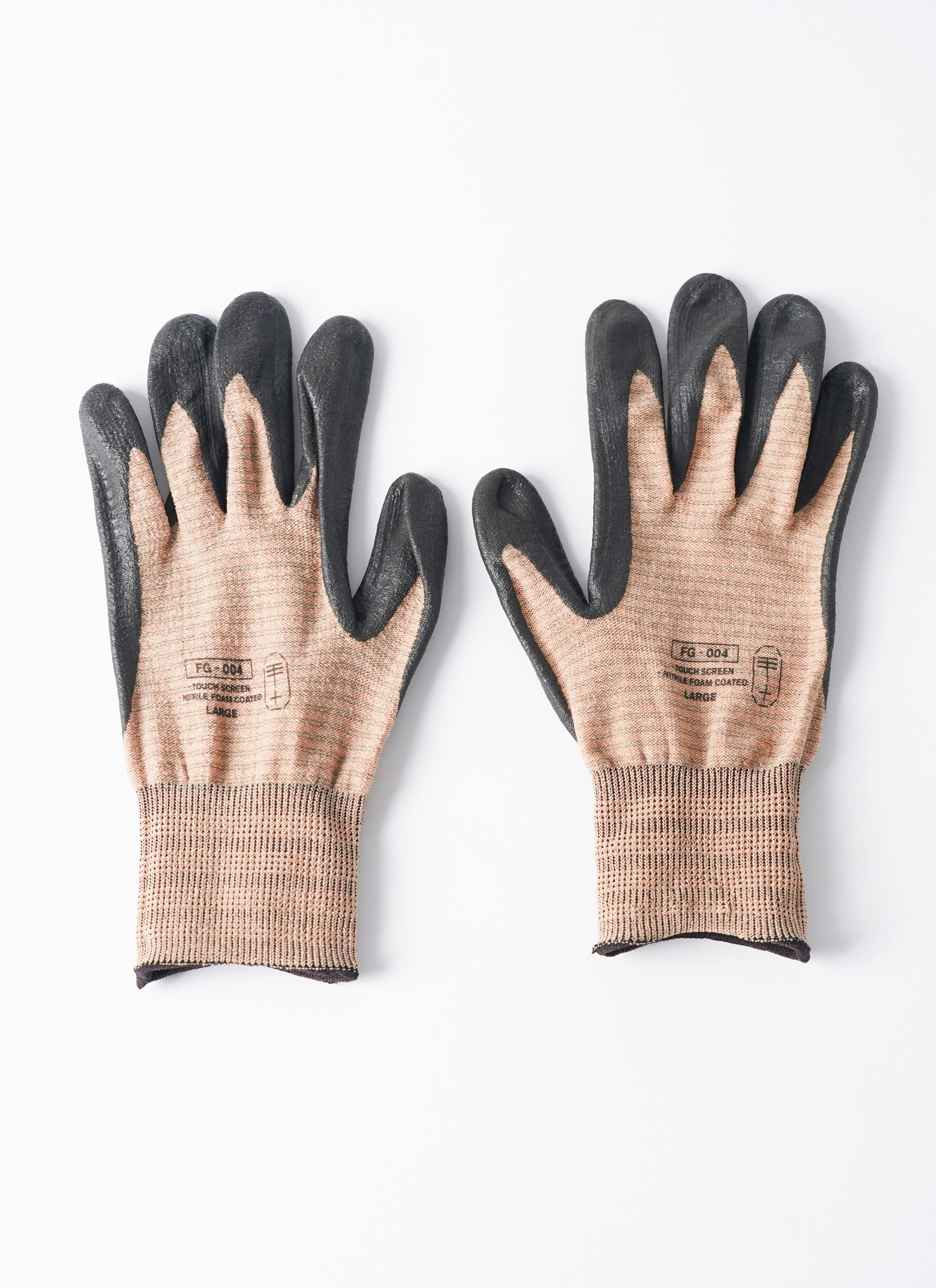園芸用手袋 te+.（テト）workers gloves camel Lサイズ | 観葉植物なら