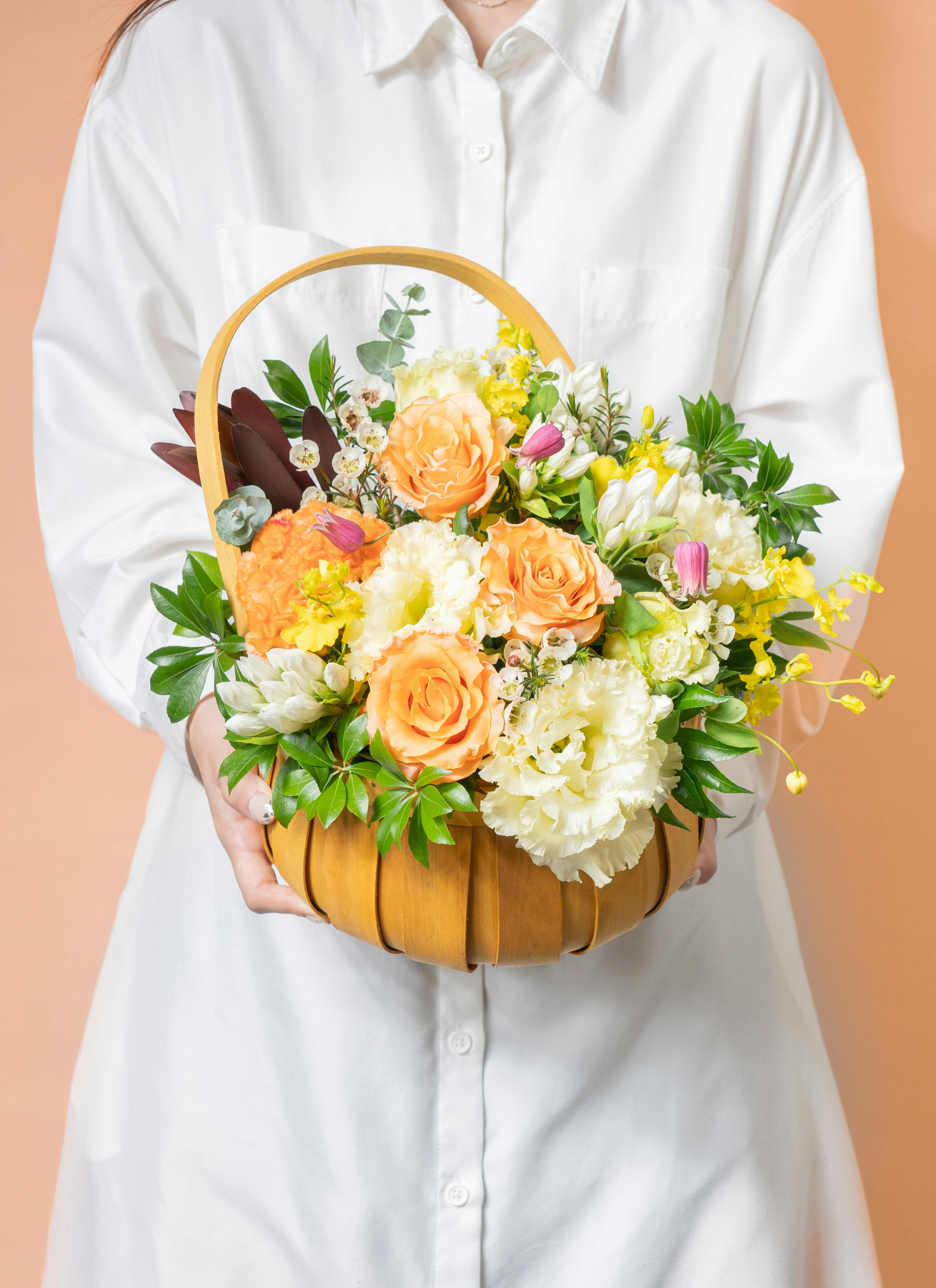 あたまになります。 アンティークキルト＆かご・お花3束セット·͜· ♡ あたま様専用になります。 アンティークキルト＆かご・お花3束セット·͜