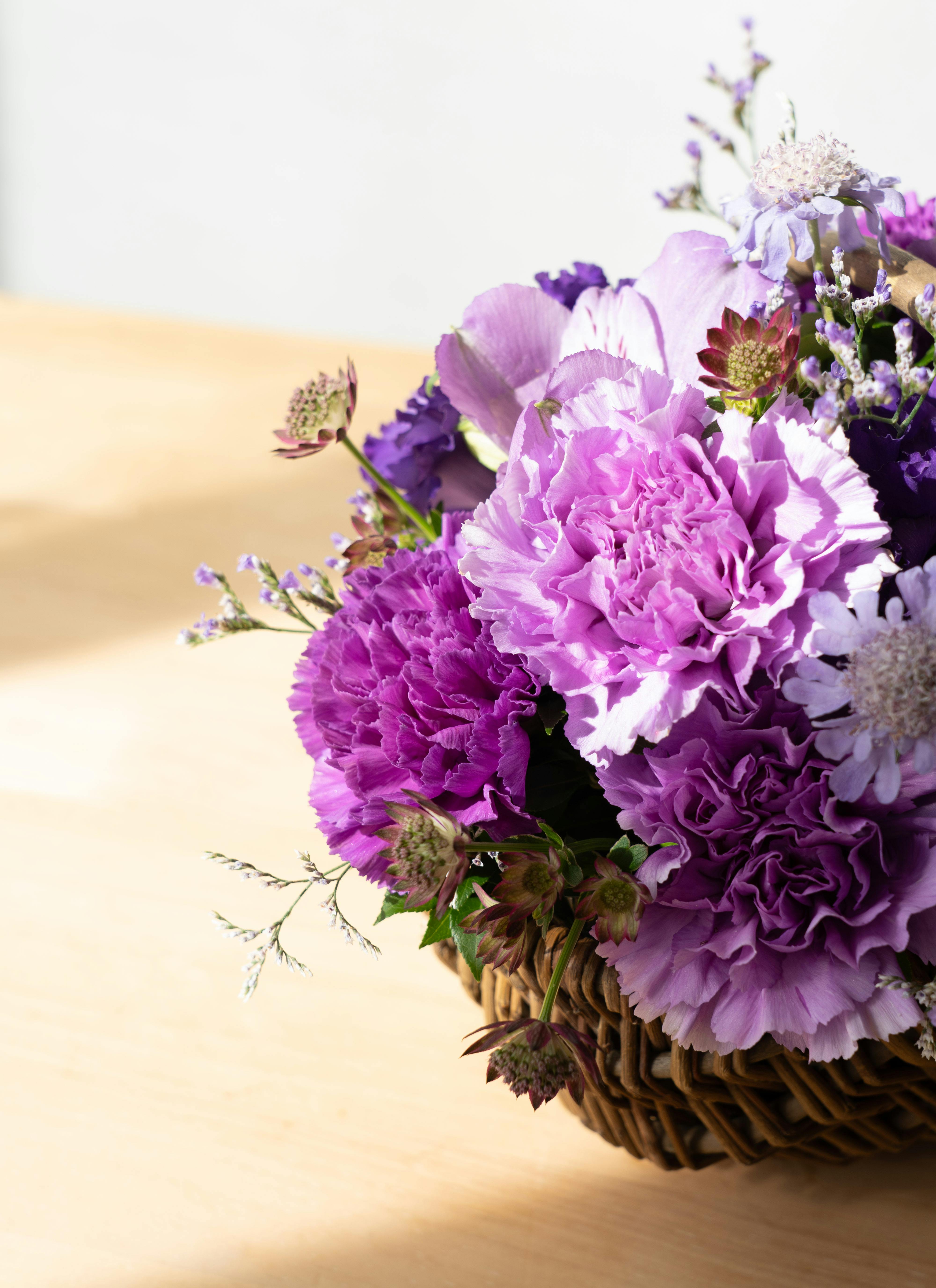 カーネーション アレンジメント ムーンダスト S