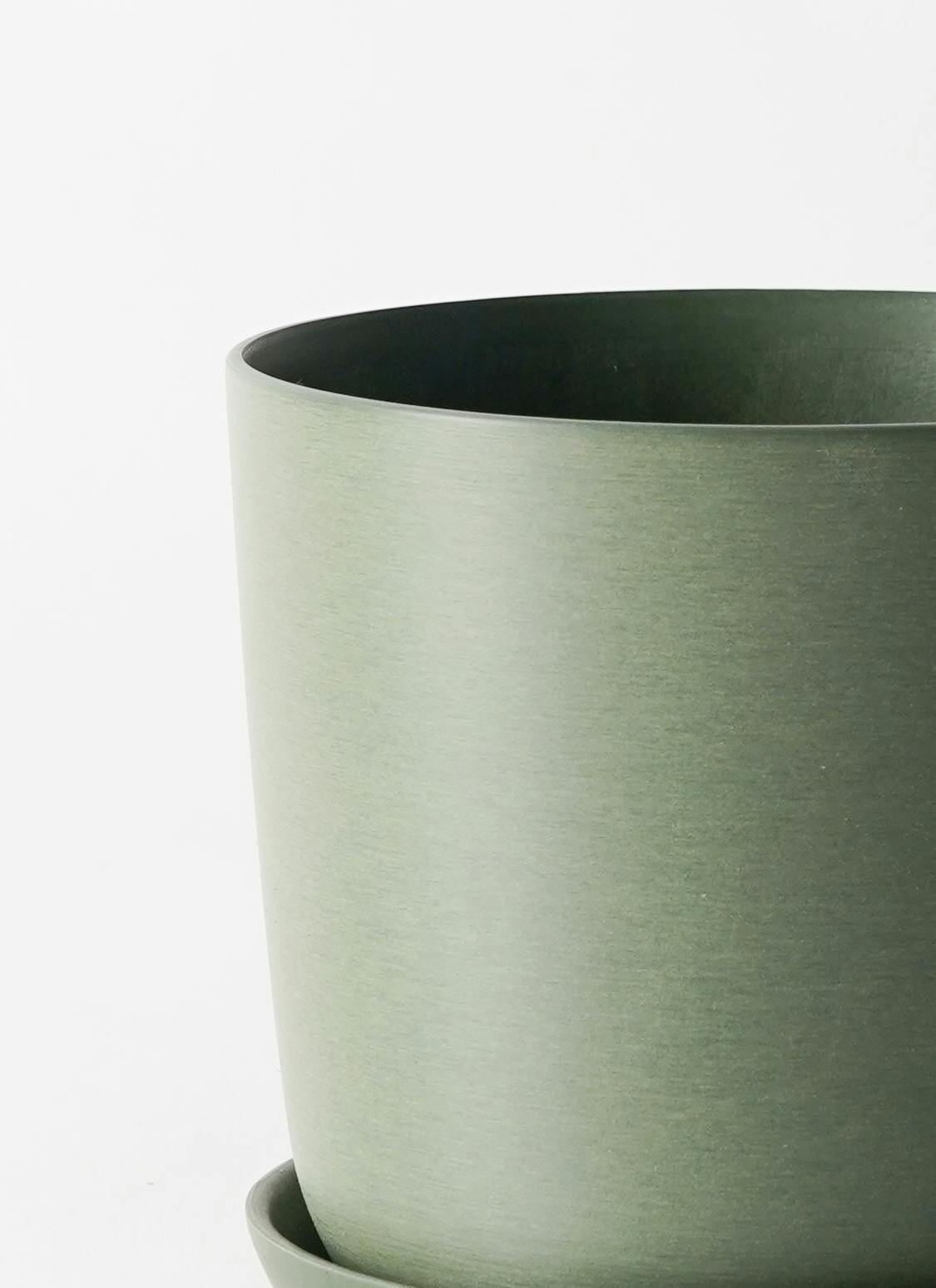 古川利男　鉢 鉢カバー・植木鉢 エステリ 4号鉢用 グリーン #FARM 83109 | 鉢カバー