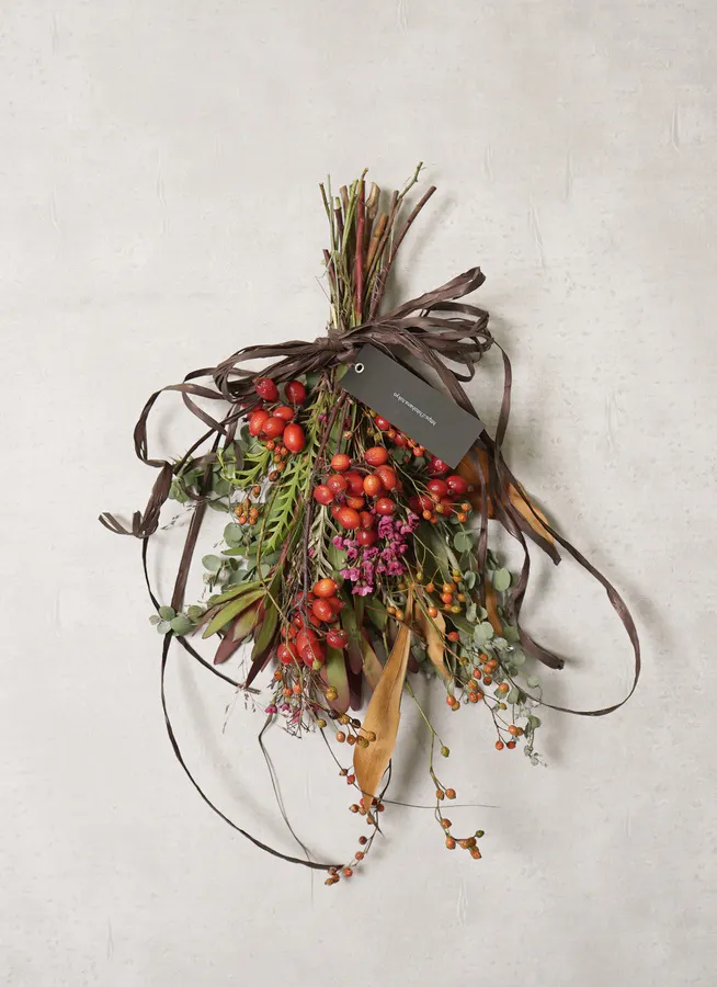 生花スワッグ 実もの S スワッグならhitohana ひとはな