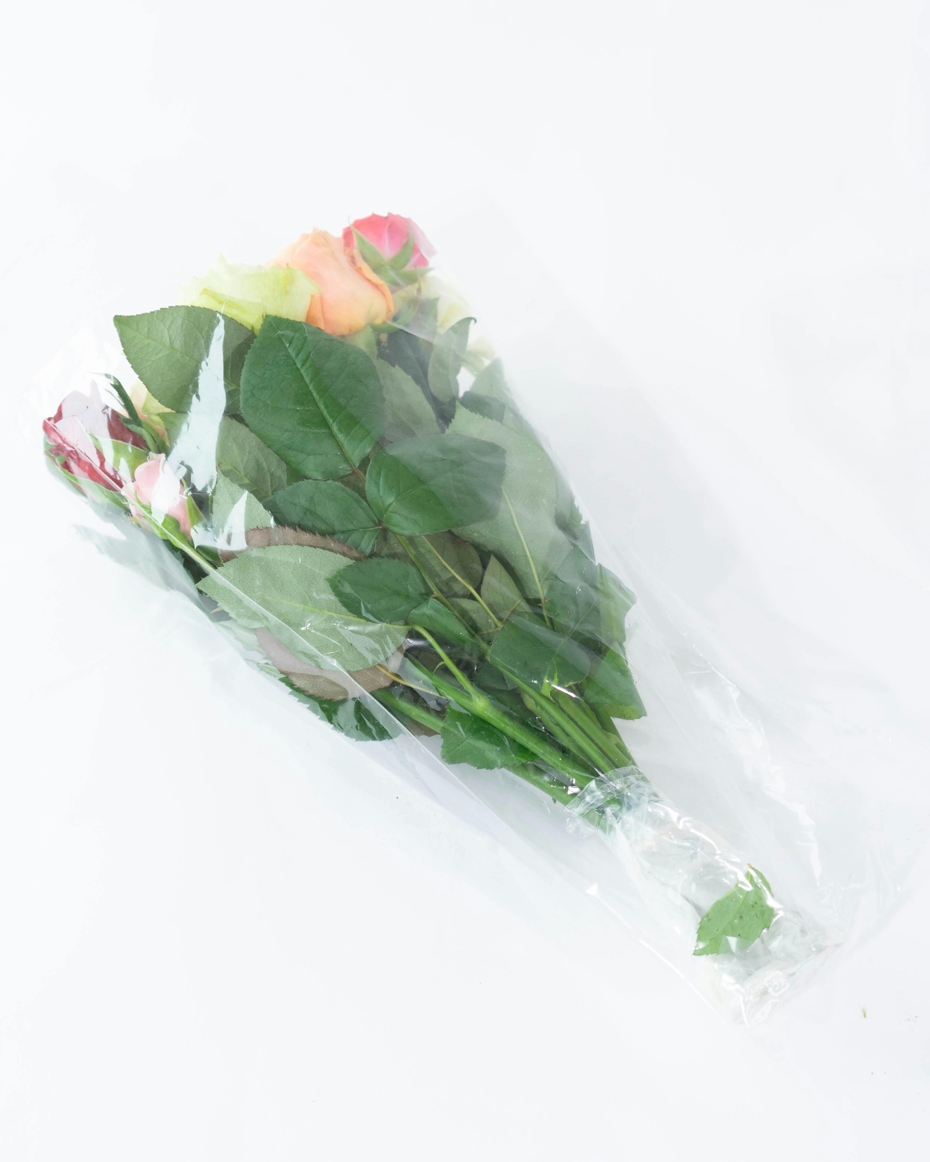 産地直送 バラ ご自宅用花束 おまかせ（10本入り）／愛知 榊原