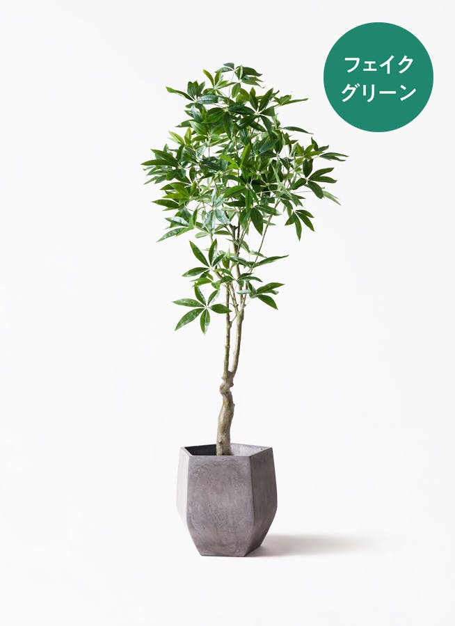 観葉植物【フェイクグリーン】アレカヤシ 185cm ファイバークレイ Gray