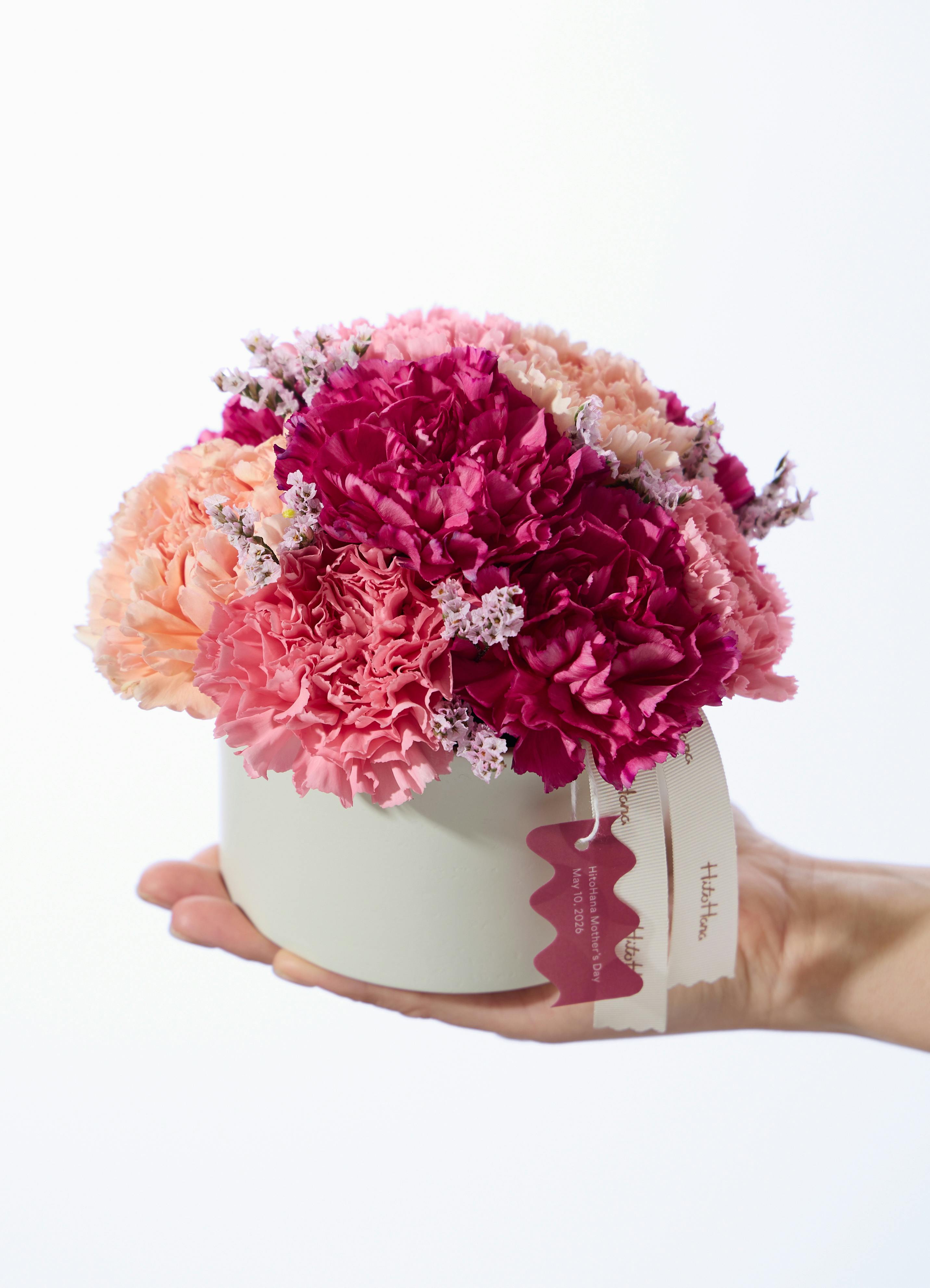 母の日 アレンジメント | フラワーギフトならHitoHana（ひとはな）