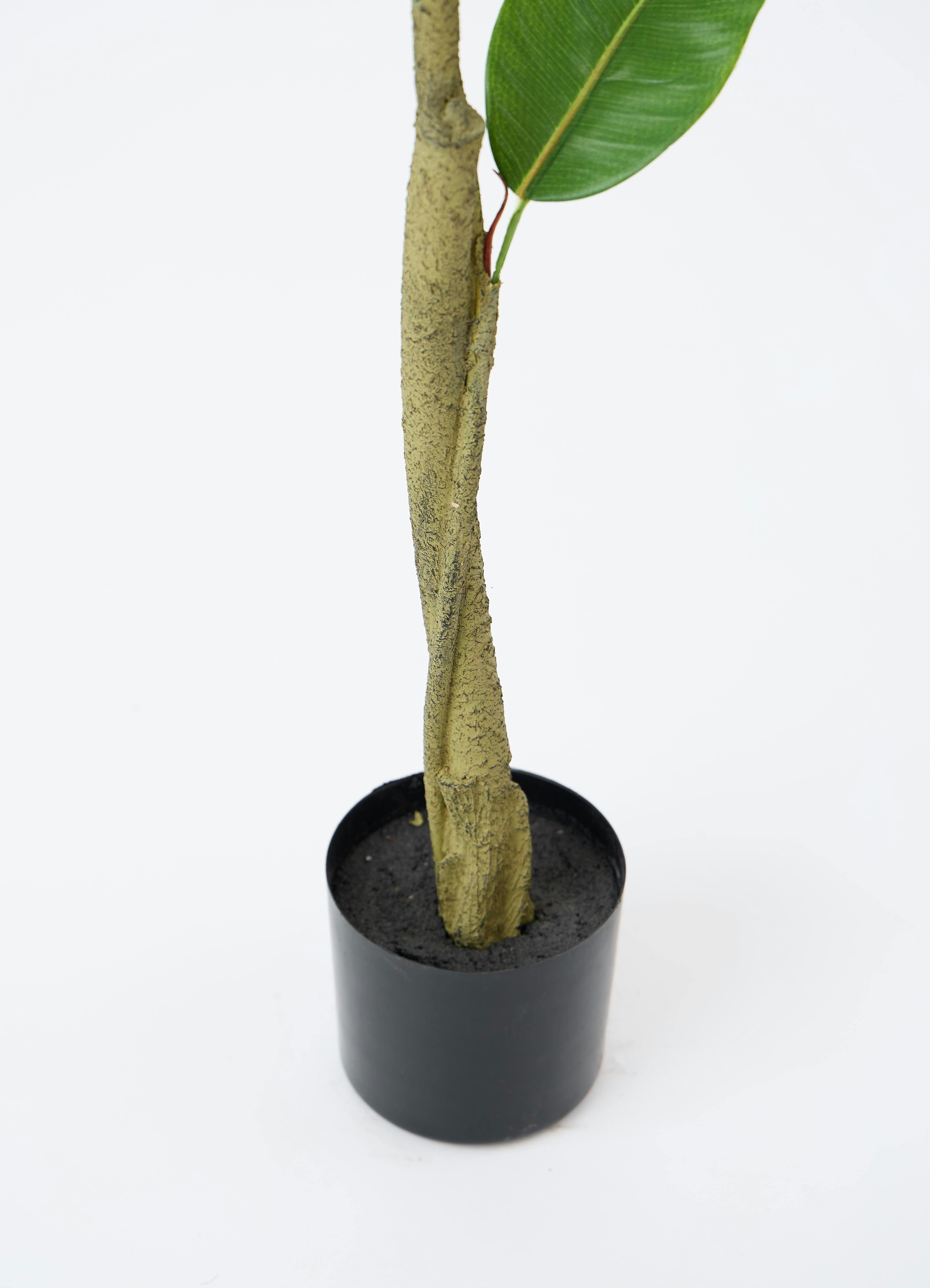 観葉植物【フェイクグリーン】フィカス（ゴムの木） 150cm ベース