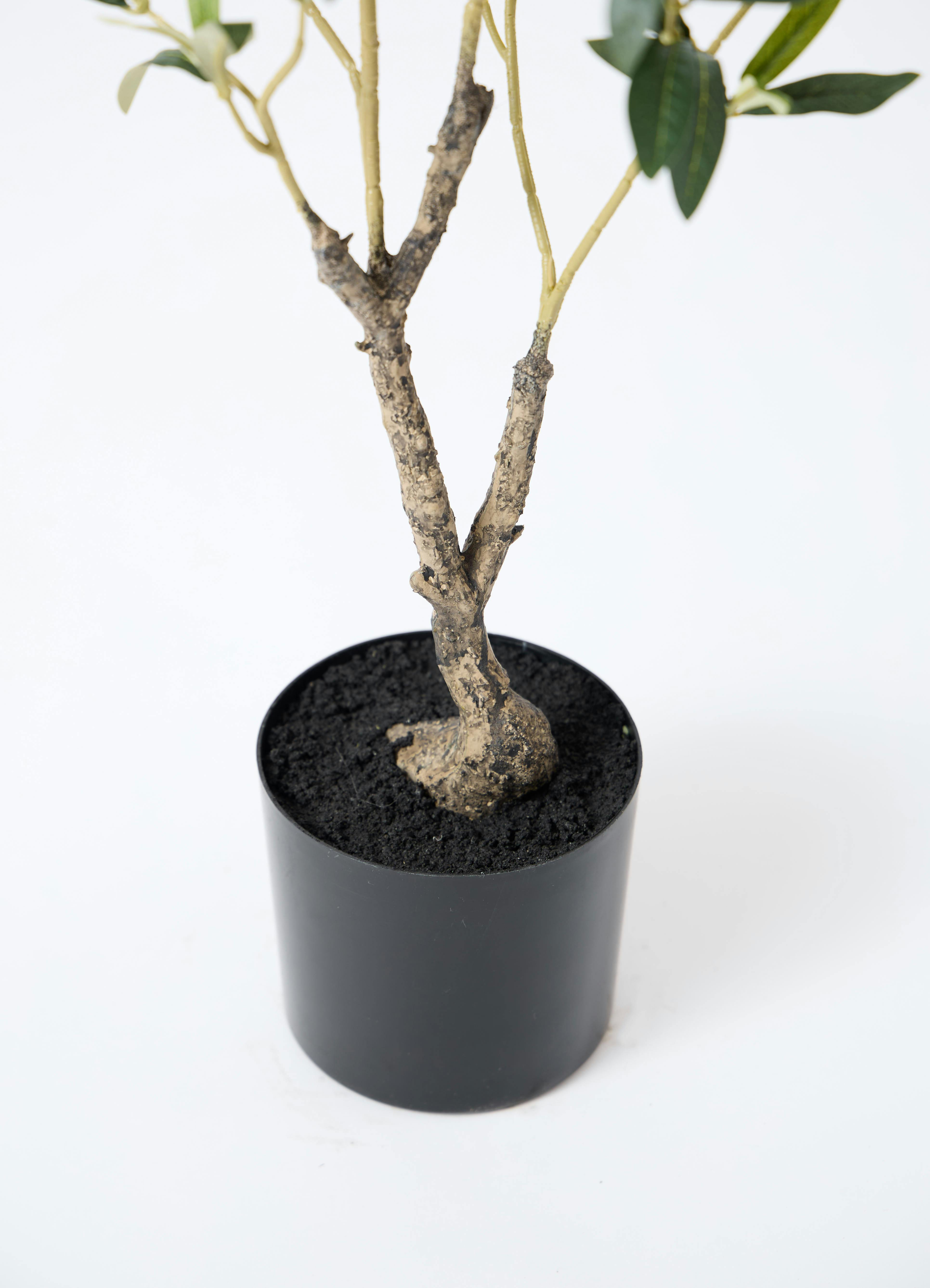 観葉植物【フェイクグリーン】オリーブ 実付き 80cm ジェミニ