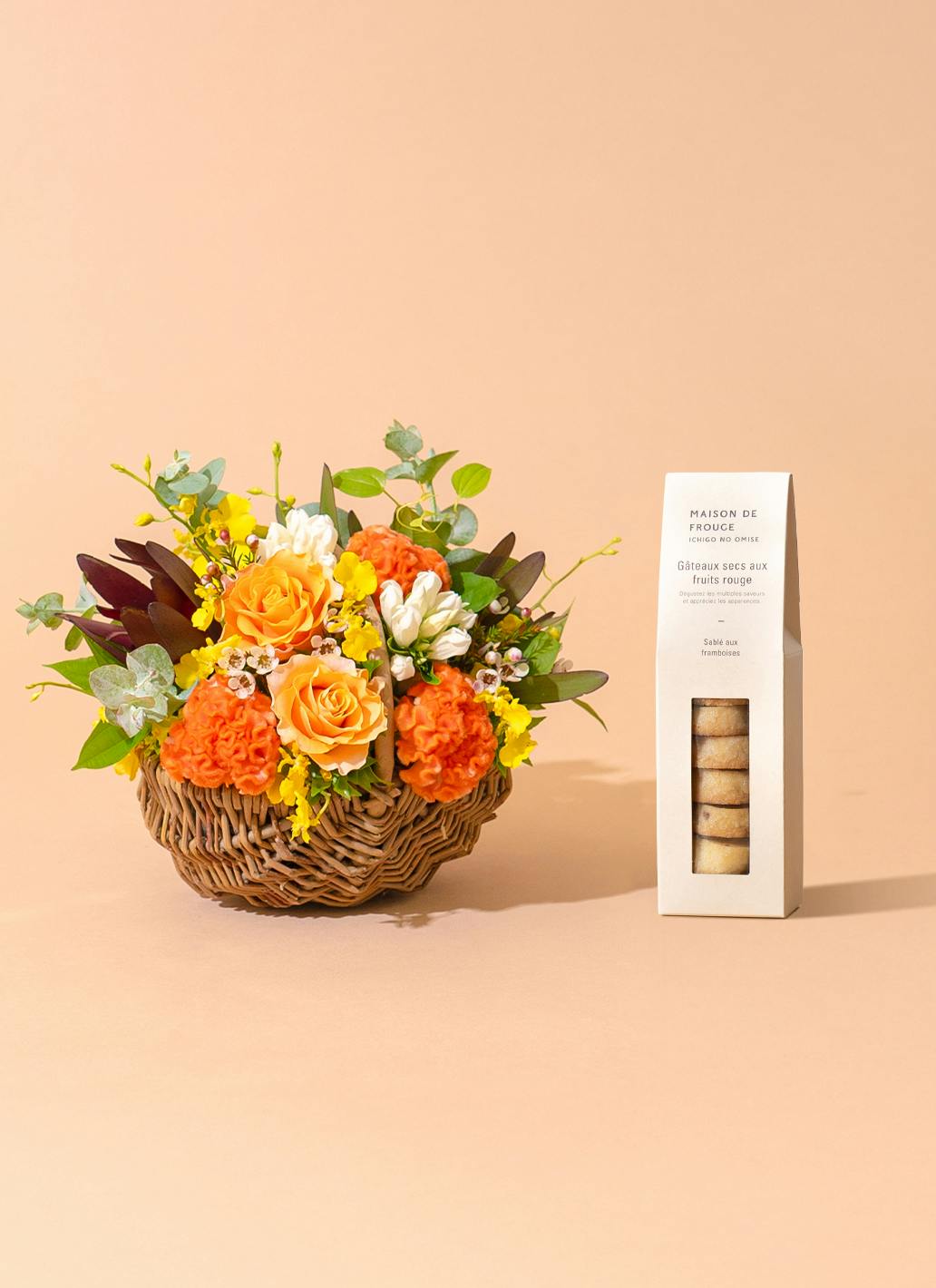 敬老の日のお花とお菓子のギフトセット | HitoHana（ひとはな）