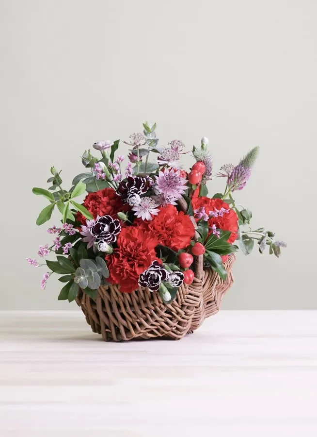 カーネーションのアレンジメント | フラワーギフトならHitoHana（ひと  