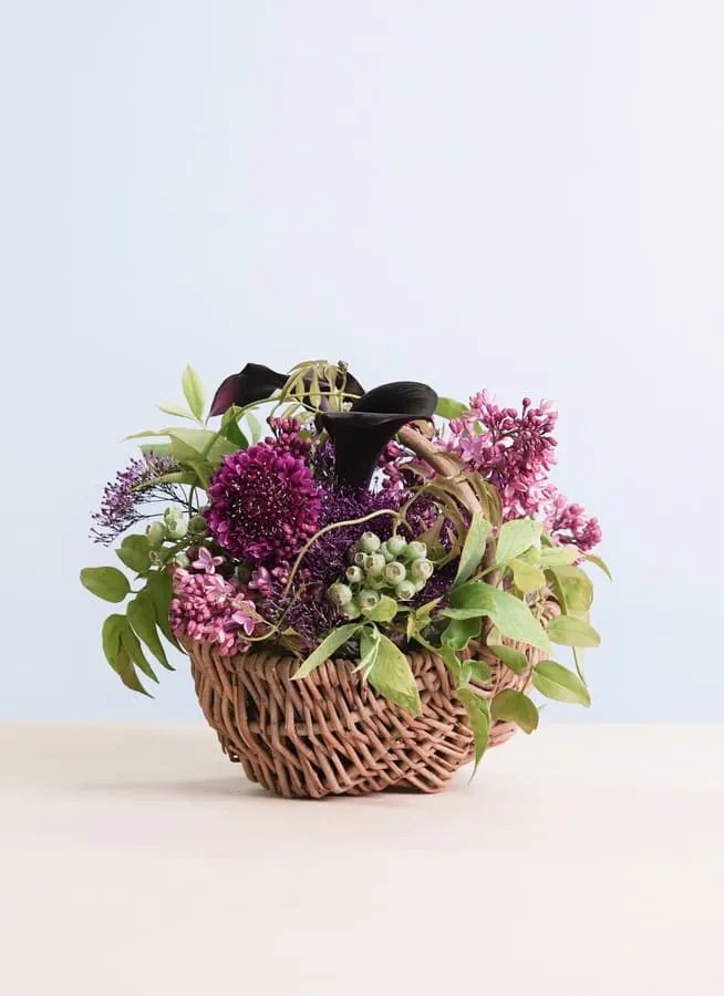 バスケットタイプのアレンジメント | お花の通販HitoHana（ひとはな） 