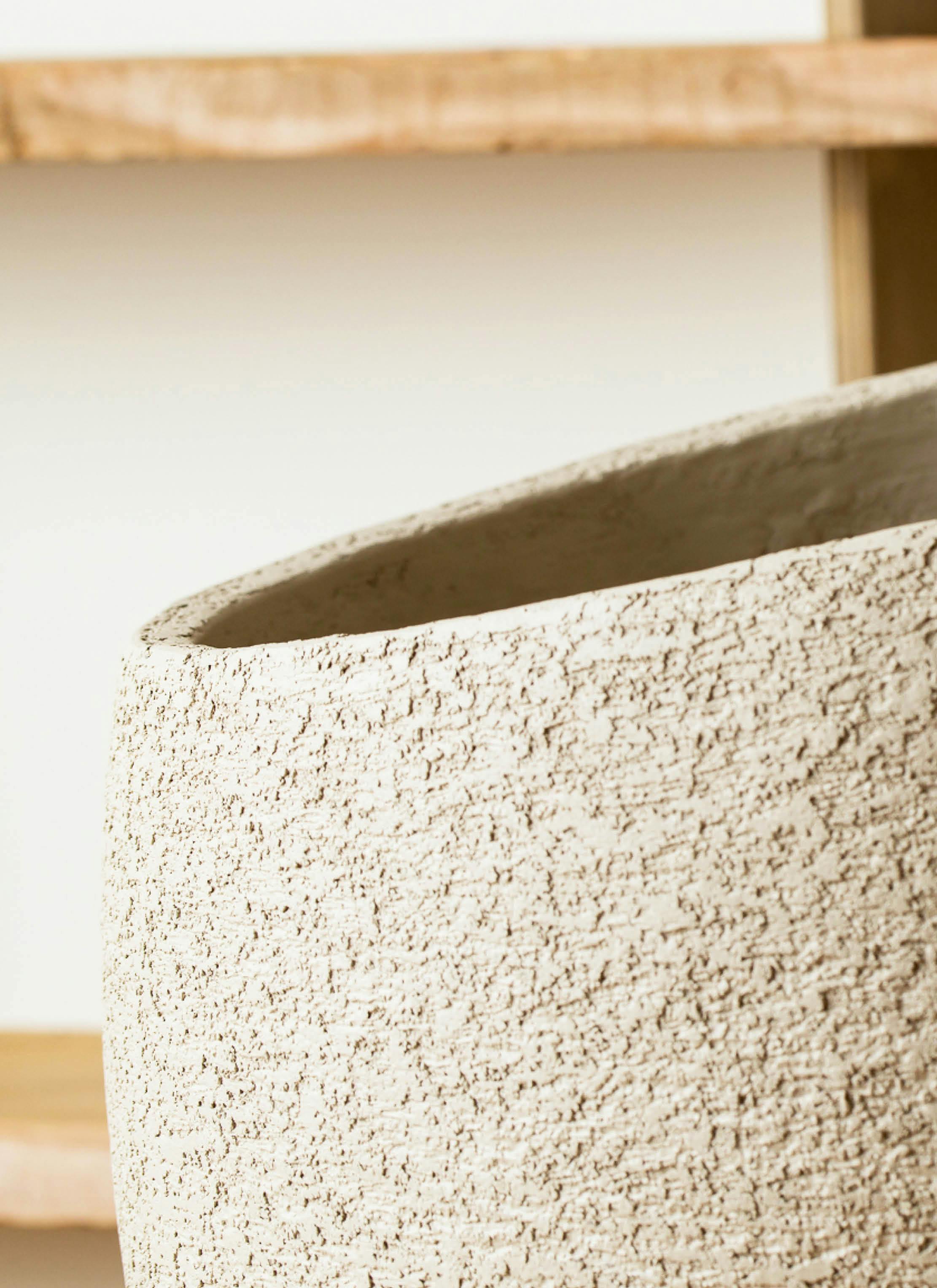 鉢カバー Eco Stone（エコストーン） 10号鉢用 Light Gray #stem F1813 |  鉢カバー・植木鉢ならHitoHana(ひとはな)