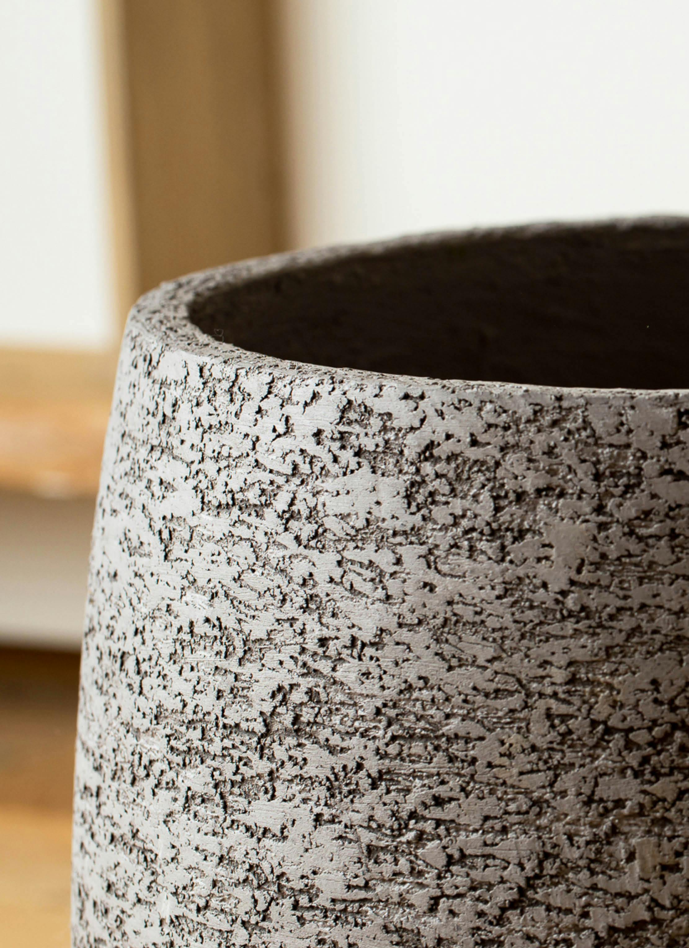 鉢カバー Eco Stone（エコストーン） 8号鉢用 Gray #stem F1806 | 鉢 