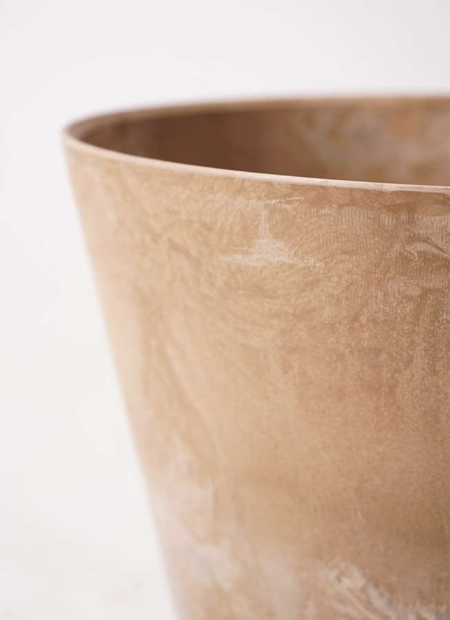 POT様おまとめ 鉢カバー アートストーン ラウンド 8号鉢用 ベージュ #GREENPOT