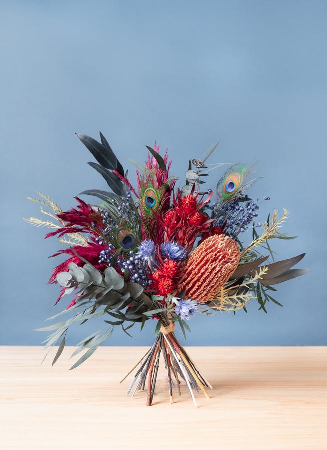 ドライフラワー 花束 ミックス M ドライフラワーならhitohana ひとはな