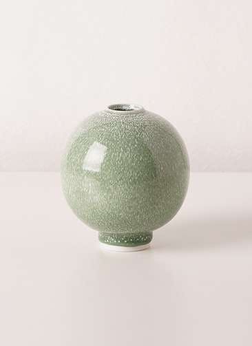 緑色の花瓶 フラワーベース 花瓶 フラワーベースならひとはな