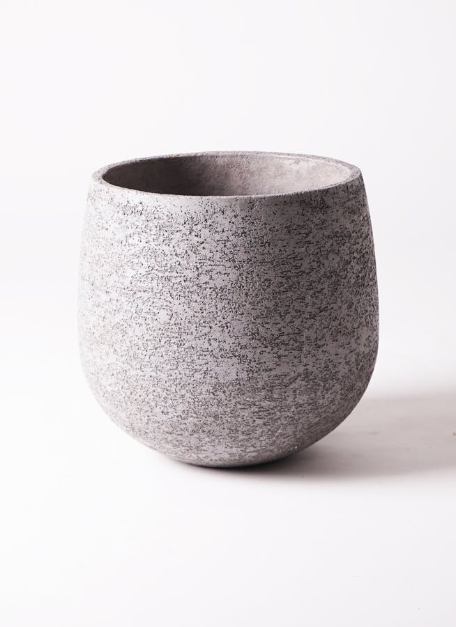 鉢カバー Eco Stone（エコストーン） 8号鉢用 Gray #stem F1806 | 鉢 