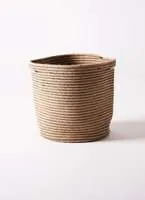 ナチュラル感が魅力 籐や麻 木の鉢カバーを購入するなら通販で ひとはなノート