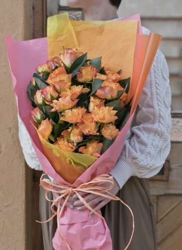 退職祝いの花束 ブーケ フラワーギフトの通販ならひとはな 退職祝いの花束 ブーケ フラワーギフトの通販ならひとはな