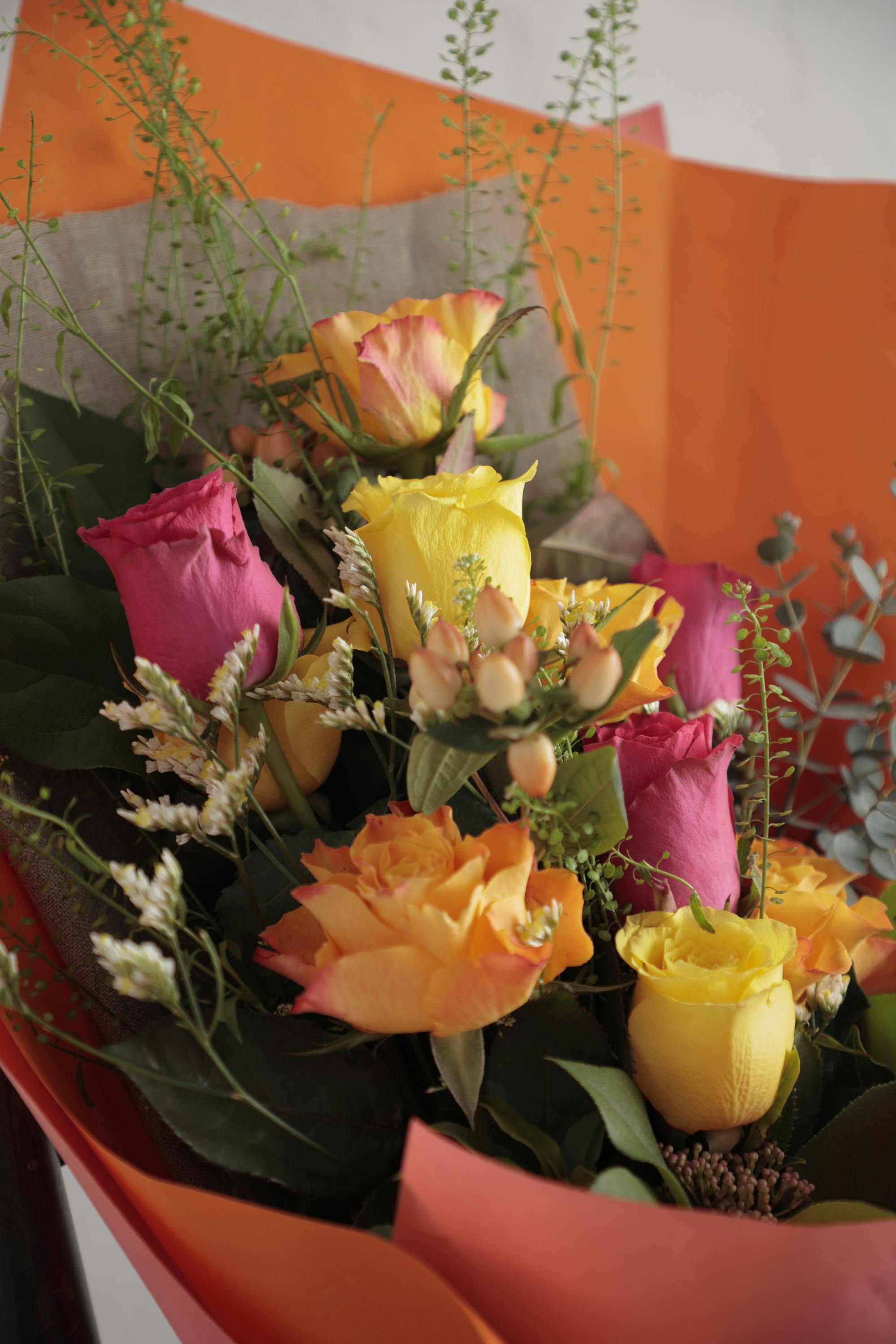 プップ さま】vintage flower ❀ * もも色の お花の ブーケ 【公式通販】