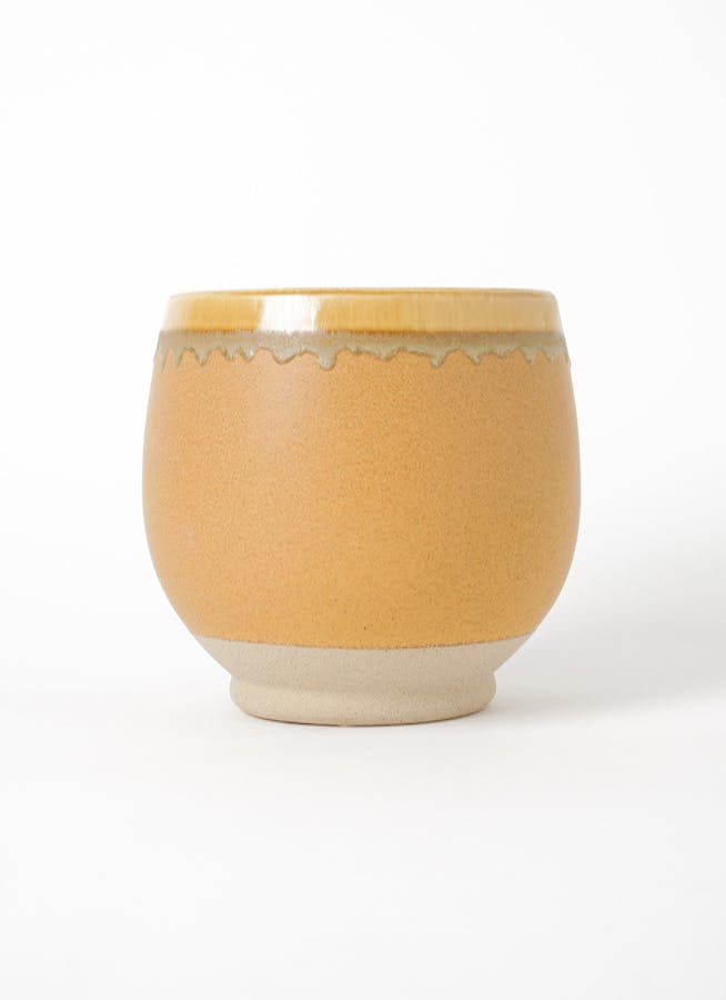 鉢カバー スオマ 19 Y 4号鉢用 ブラウン Farm 鉢カバー 植木鉢ならhitohana ひとはな