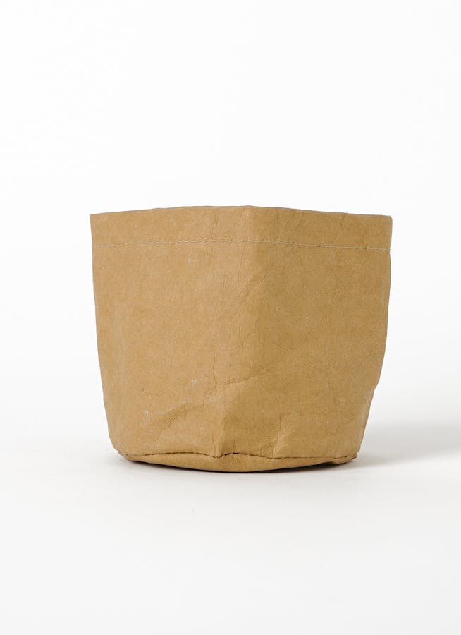 鉢カバー クラフトペーパーポット 12 T 3号鉢用 ベージュ #FARM