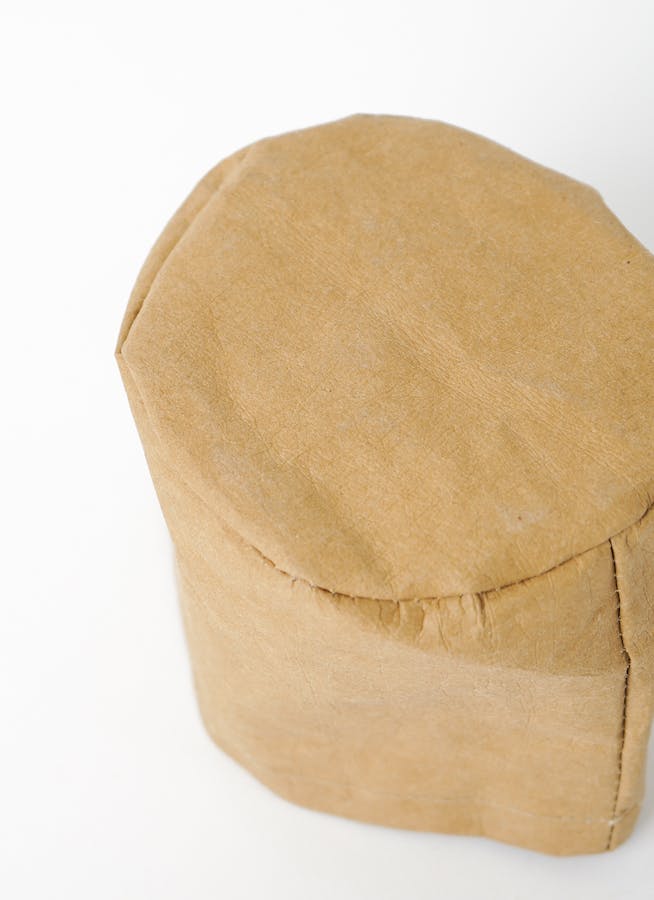 鉢カバー クラフトペーパーポット 12 T 3号鉢用 ベージュ #FARM