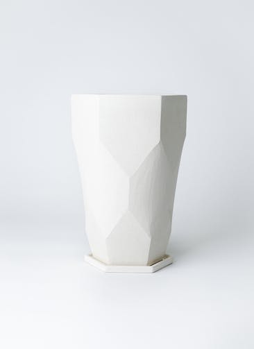 鉢カバー Ceramic Pot (セラミック) トールタイプ6号鉢用 #stem C0308