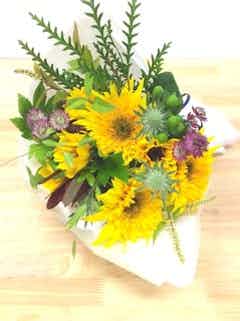 ひまわり 花束 100本 ヒマワリ 向日葵 ひまわりの花束 花 ブーケ
