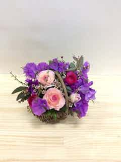 フラワーアレンジメント 造花❣️ ラナンキュラス カラー ラナンキュラスのアレンジメント | フラワーギフトならHitoHana