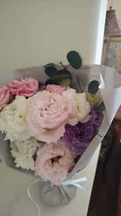 産地直送 シンビジウム 花束 ミックス 8本用／高知 石田蘭園から