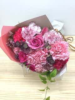 産地直送 ラナンキュラス 花束 ピンク S／福岡 コスモファーム野口から