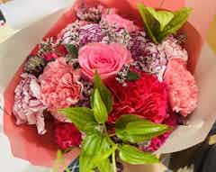 産地直送 ラナンキュラス 花束 ピンク M／福岡 コスモファーム野口から