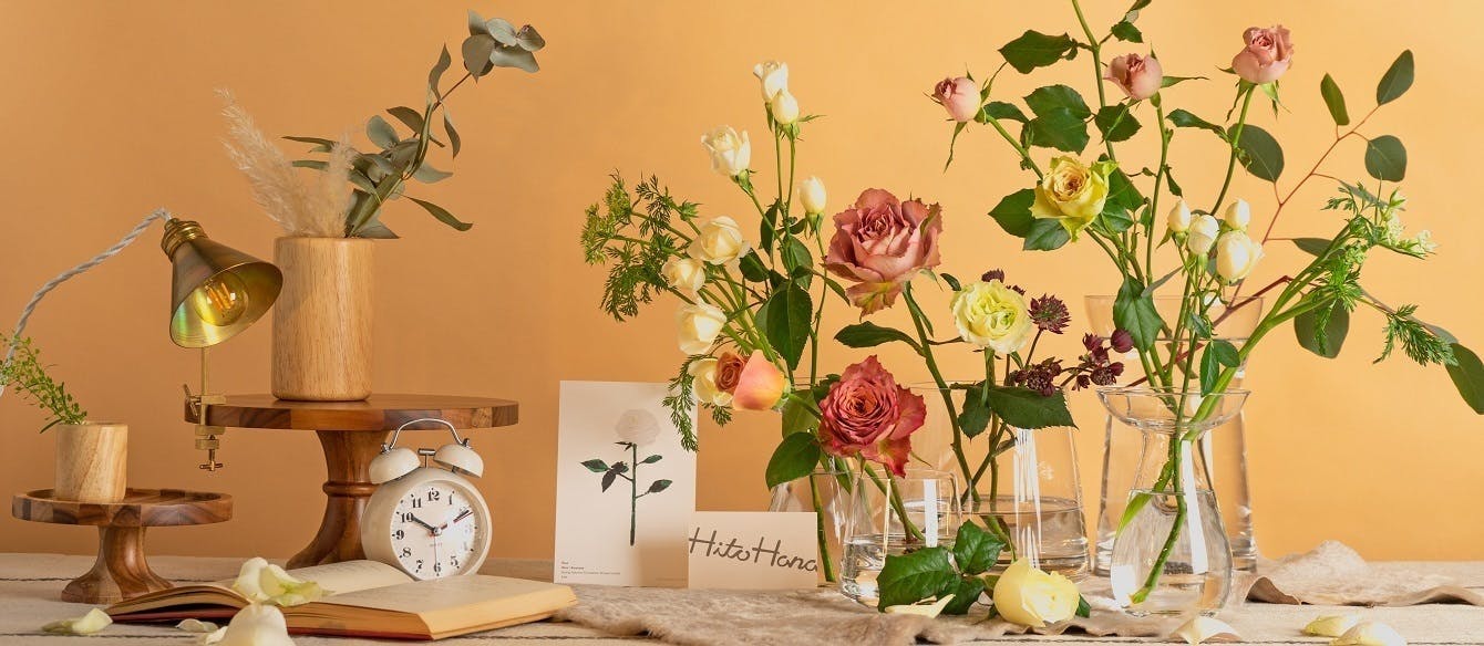 バラ アレンジメント - お花と植物のギフト通販 HitoHana（ひとはな）