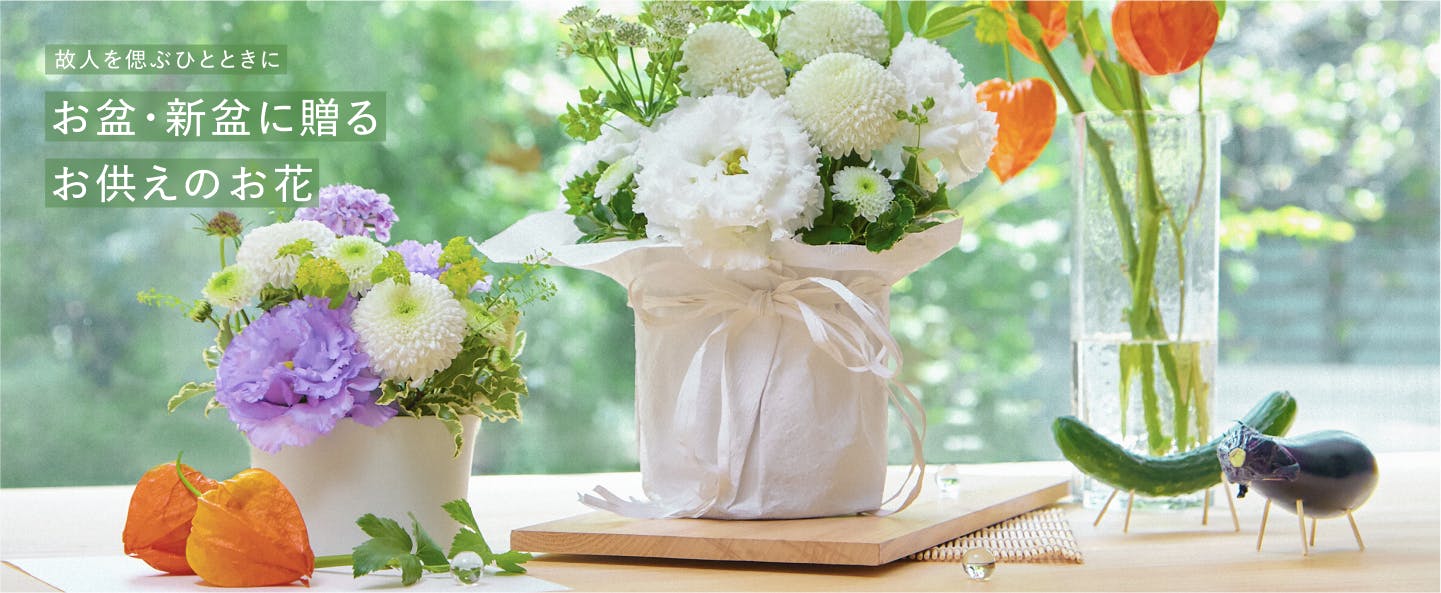 お盆 トルコキキョウ | お盆 トルコキキョウ